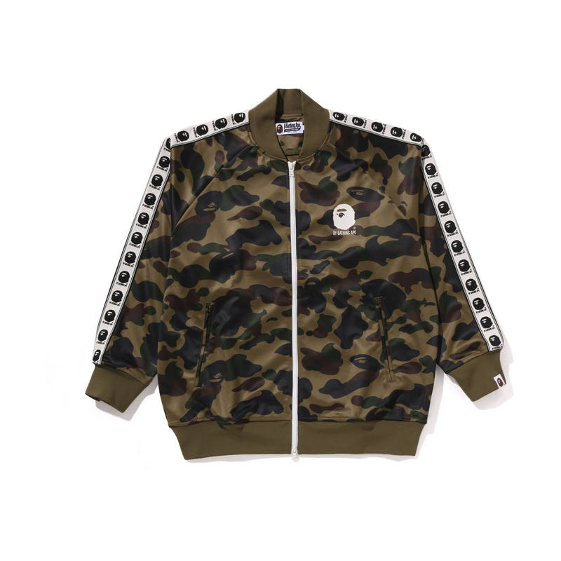 A BATHING APE Bape 1st Camo Front Zip Sweatshirt Ladies