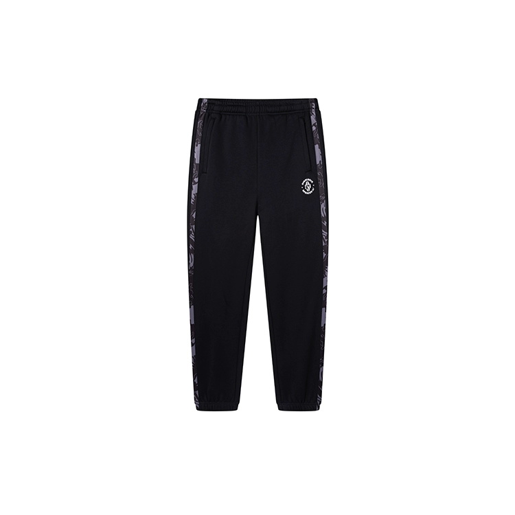 361° Casual Minimalist Style Comfortable Versatile Print Elastic Cuff Thickened And Fleece Lined Thermal
