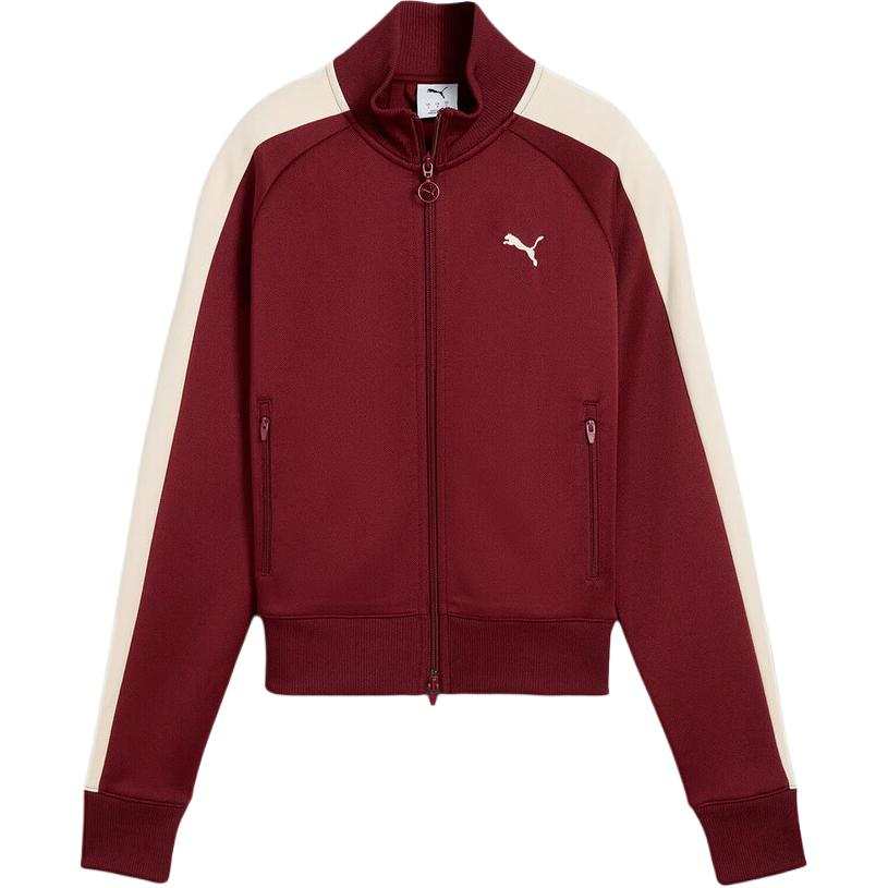 PUMA T7 Short Jackets & Coats Women's Burgundy
