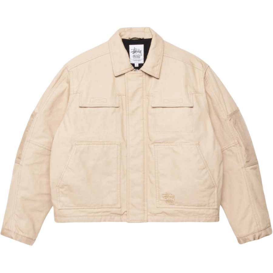Stussy Stussy logo-embroidered jacket