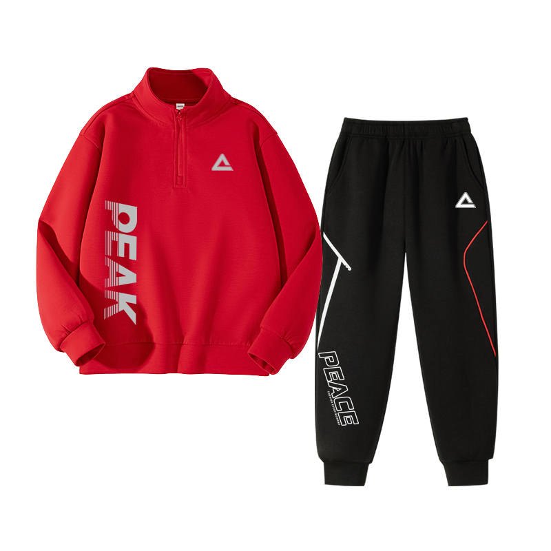 PEAK Kids Casual Sportswear Stand Collar Moderate