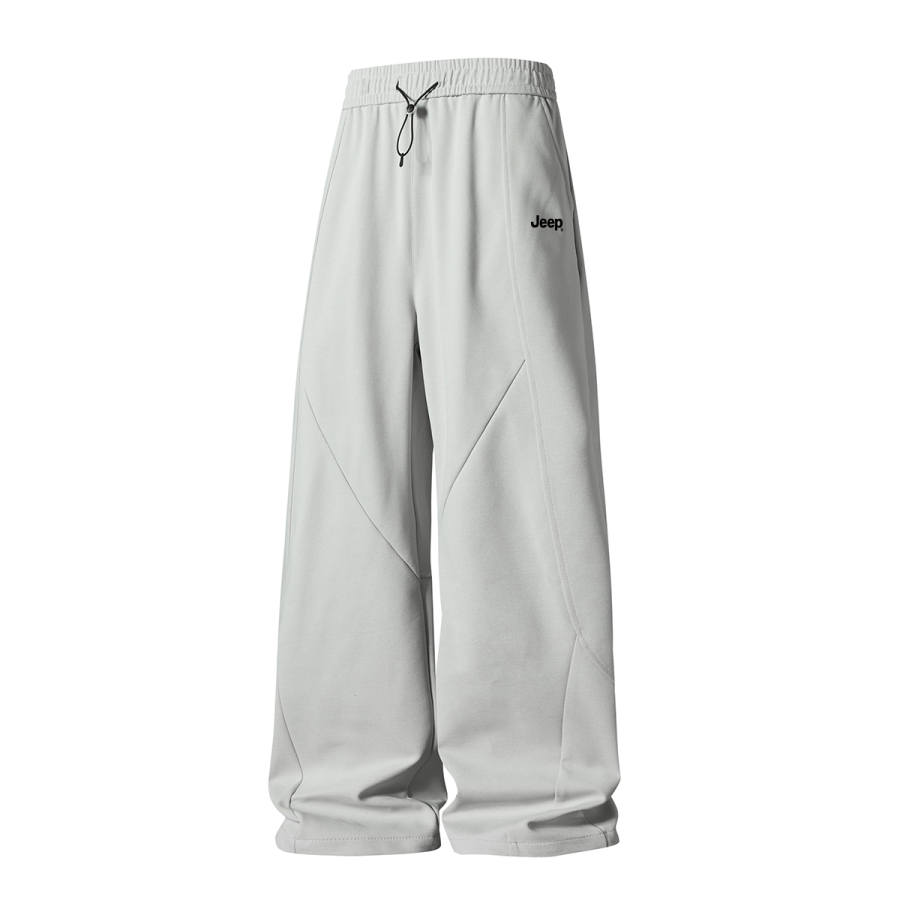 Jeep Casual Pants Unisex Moderate Wide Leg Pants
