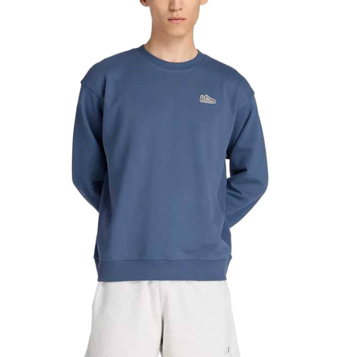New Balance New Balance Sweatshirts Men's Blue Crew Neck Moderate Regular