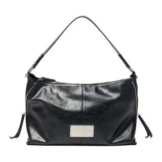 MATIN KIM Synthetic Leather Shoulder Bag Women's Black