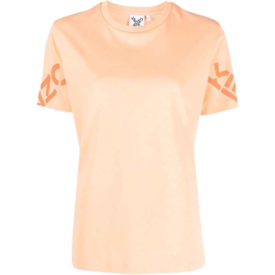 KENZO T Shirts Women's Orange Crew Neck