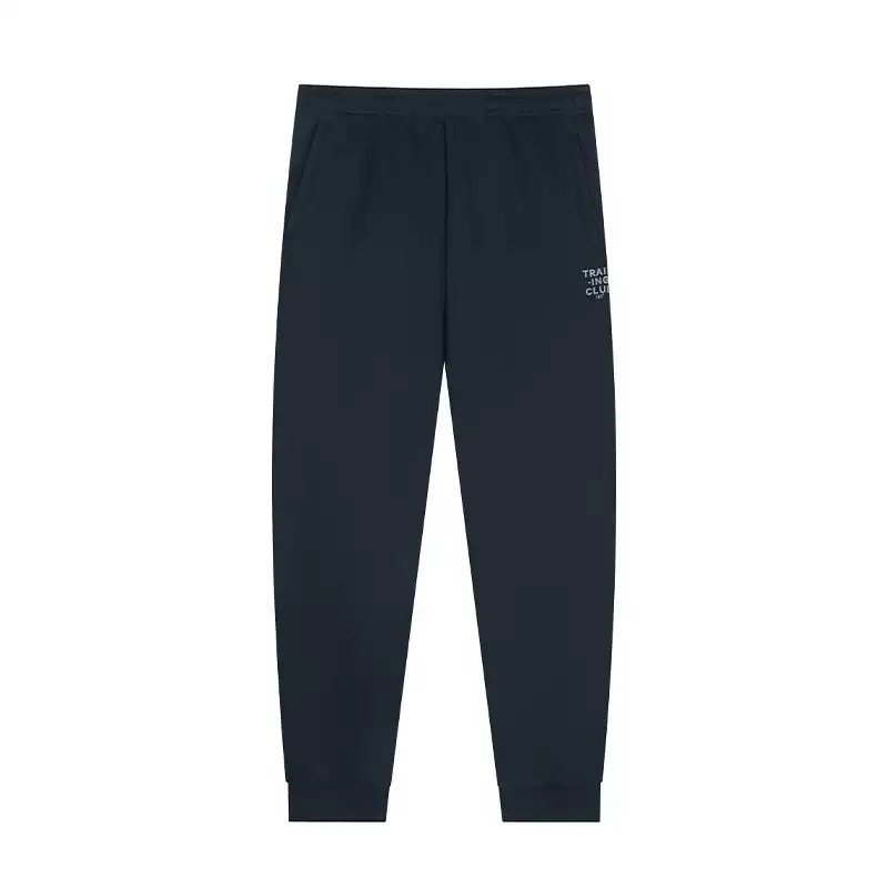 361° Knitted Sweatpants Men's Lanzhou Blue Thickened Cuffed Pants