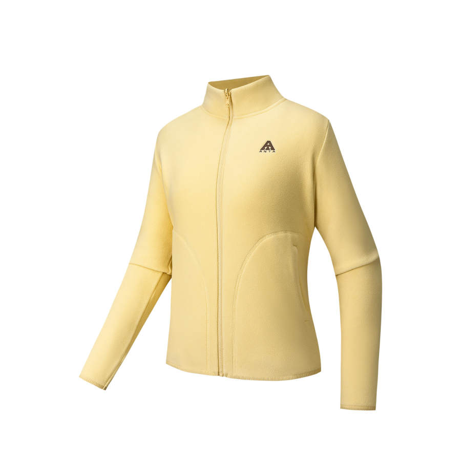 Anta Outdoor Collection Coat Women's Jade Yellow Gray