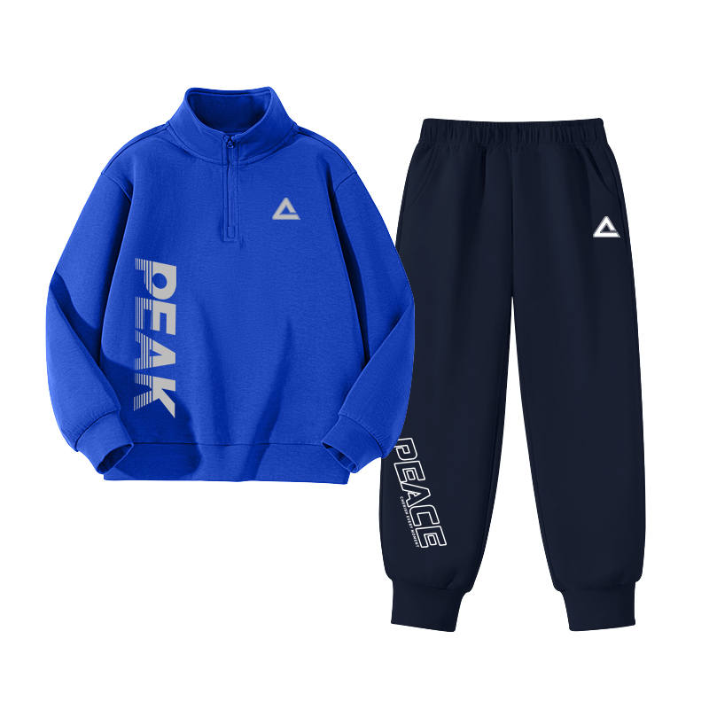 PEAK Kids Casual Sportswear Stand Collar Moderate