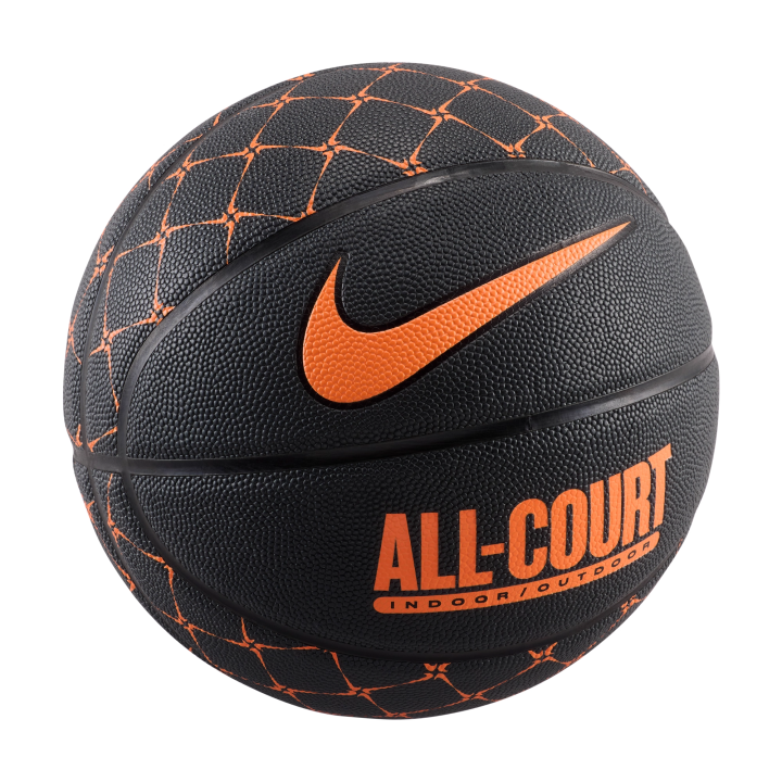Nike Nike Artificial Leather, PU Leather Basketball Black Orange Size 7 Training Unisex China Mainland Version