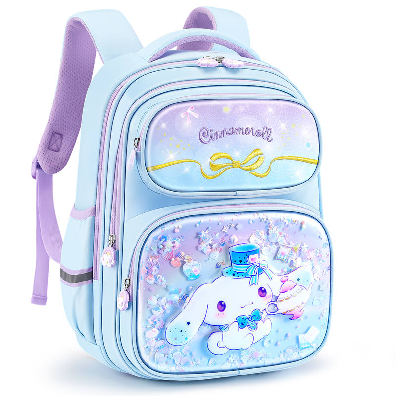 Sanrio Sanrio Polyester With Artificial Leather Student Bag Women's Multicolor
