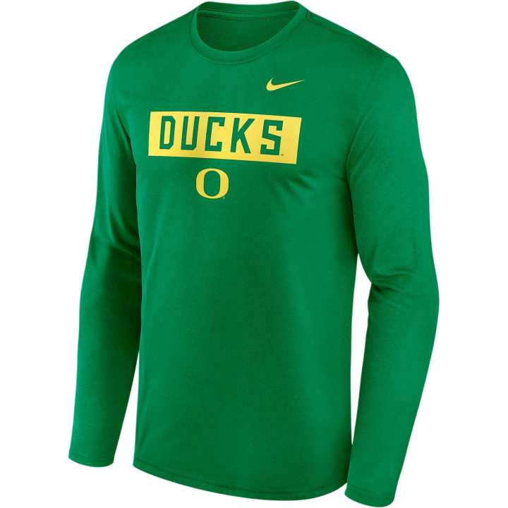 Nike Nike Oregon Primetime Legend 2-Hit Men's Nike Dri-FIT College Long-Sleeve T-Shirt