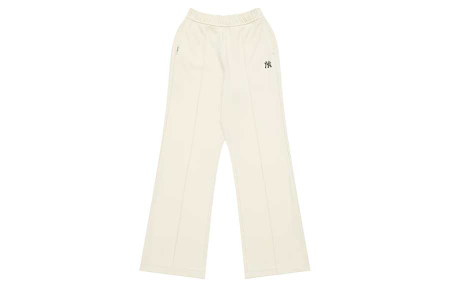 MLB New York Yankees Basic Collection 25FW Casual Pants Women's Standard Ivory