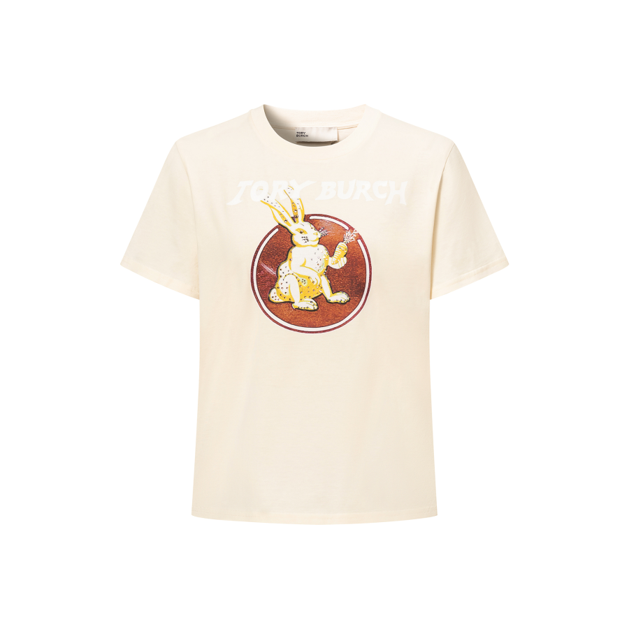 TORY BURCH T Shirt Women's Cream White