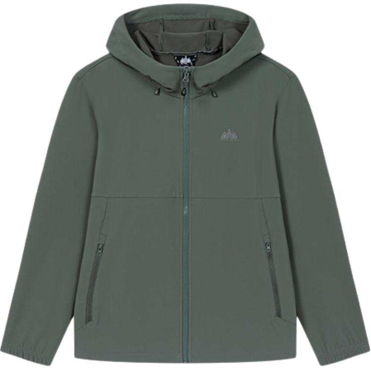 361° Trench Coats Men's Willow Color Hooded Moderate Other