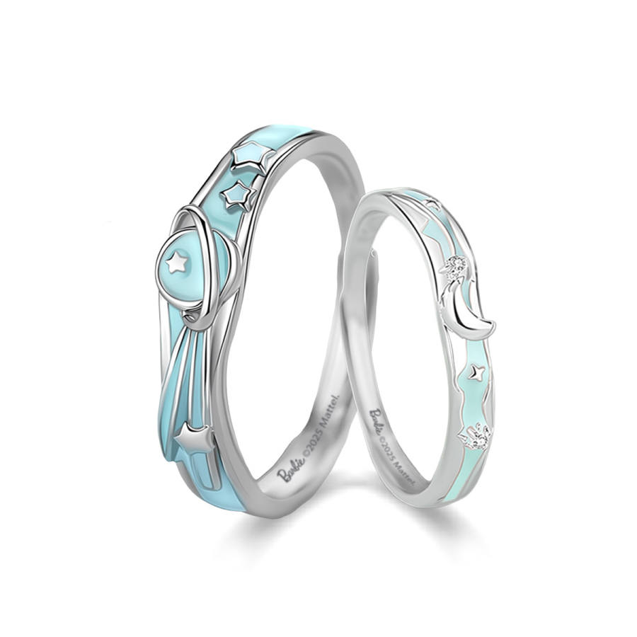 Barbie Barbie 925 Sterling Silver Rings Unisex