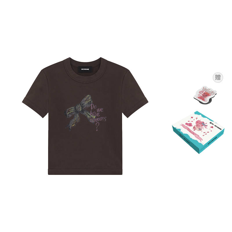 WE11DONE T Shirts Women's Crew Neck Moderate Straight Fit