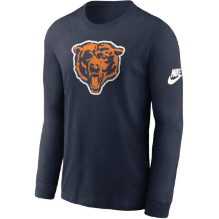 Nike Nike Chicago Bears Rewind Essential Men's Nike Nfl Long-Sleeve T-Shirt