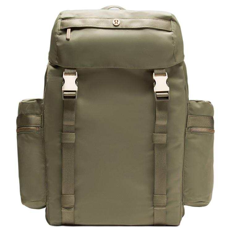 Lululemon Lululemon Nylon Backpack Unisex Laurel Green