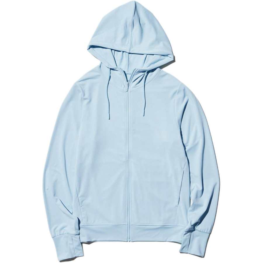 UNIQLO Jackets Women's Blue Hooded Non Detachable Moderate Other