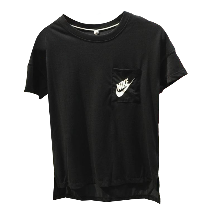 Nike Nike Signal T Shirts Women's Black Crew Neck Moderate