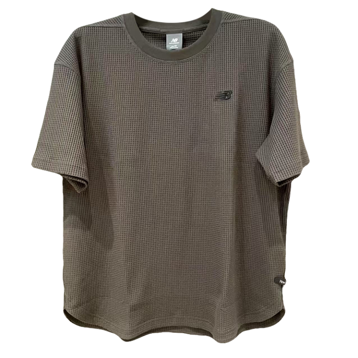 New Balance New Balance T Shirts Men's Dark Gray Crew Neck Moderate