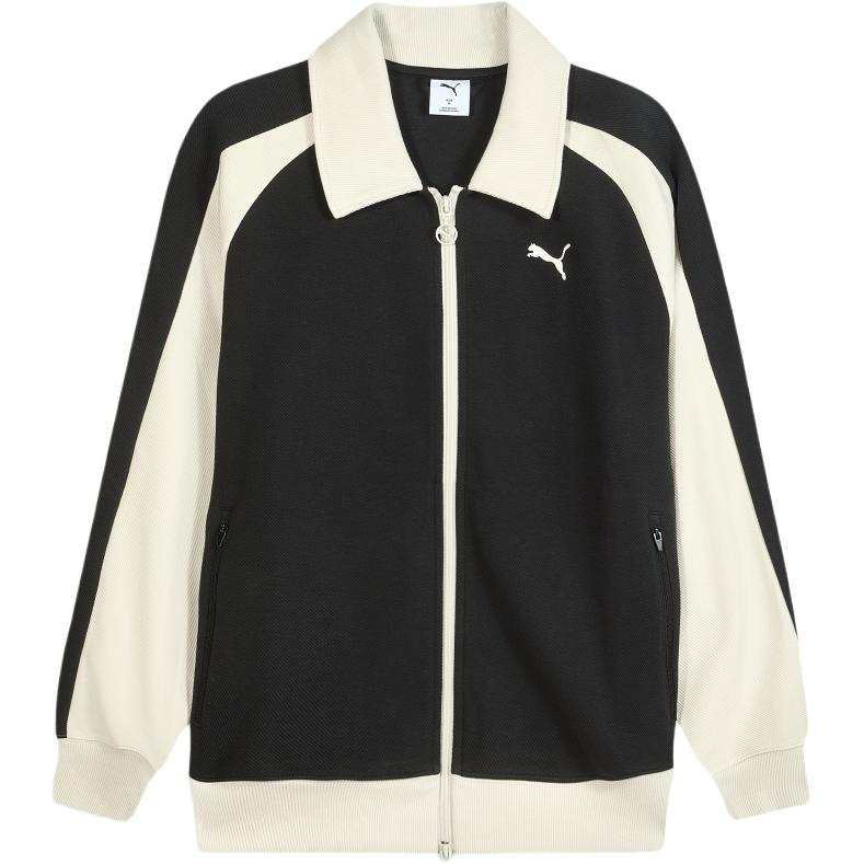 PUMA T7 Jackets Unisex Black Snow Lapel Moderate Other