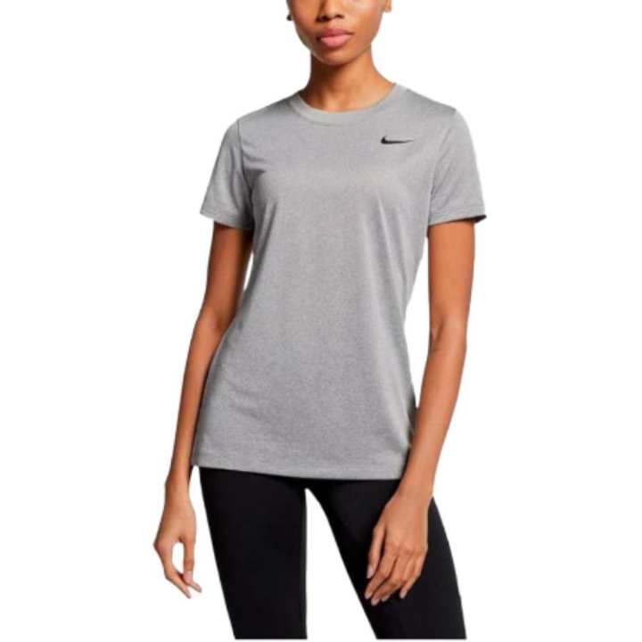 Nike Nike Clothing T Shirts Women's Gray Crew Neck