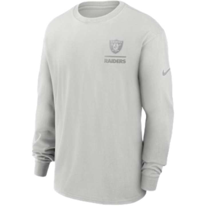 Nike Nike Las Vegas Raiders Essential Heavy Max90 Men's Nike Nfl Long Sleeve T Shirt