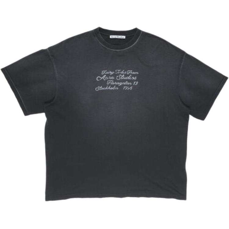 Acne Studios Acne Studios letter-print cotton T-shirt