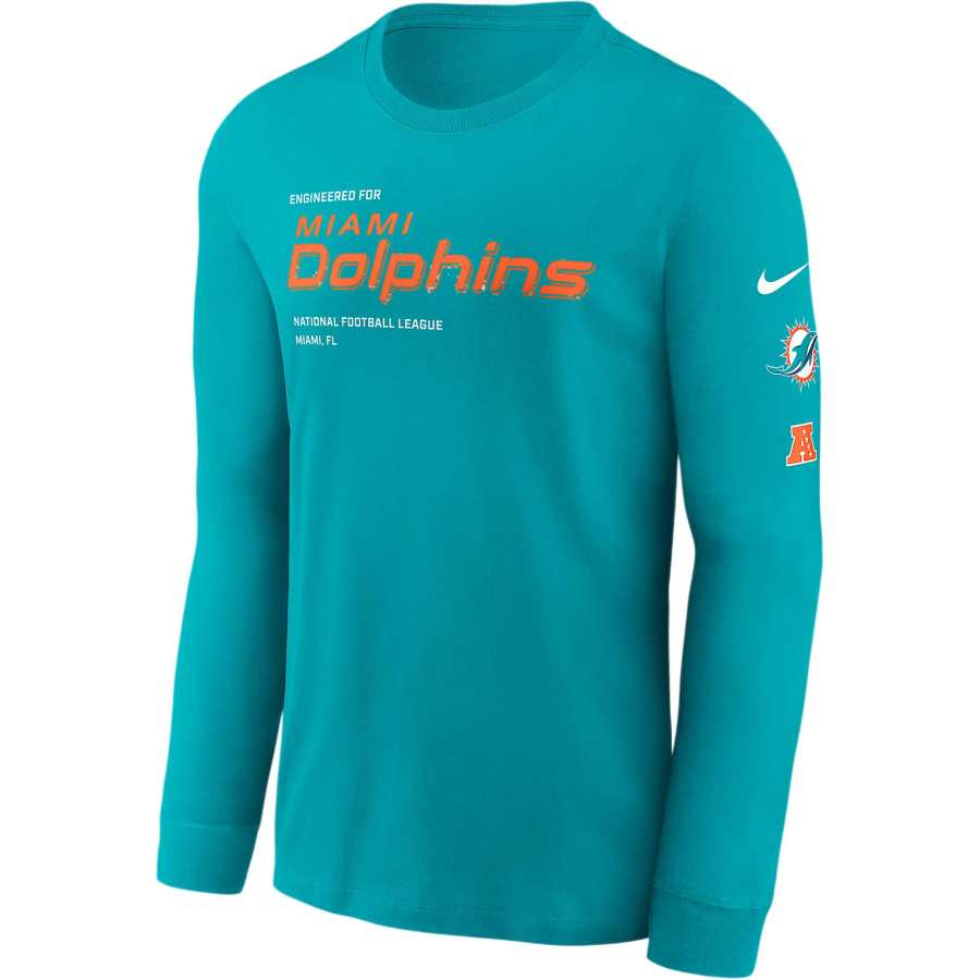 Nike Nike Miami Dolphins Play To Win Essential Men's Nike Nfl Long-Sleeve T-Shirt