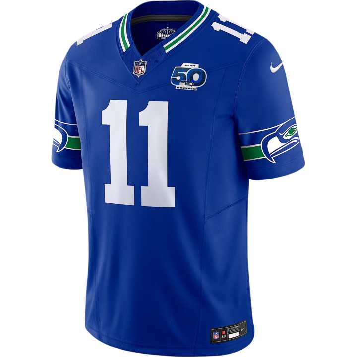 Nike Nike Jaxon Smith-Njigba Seattle Seahawks 50th Anniversary Men's Nike Dri-FIT Nfl Limited Jersey