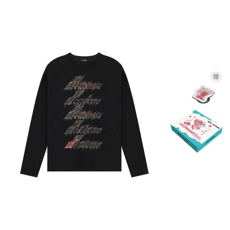 WE11DONE WE11DONE Text print T shirt