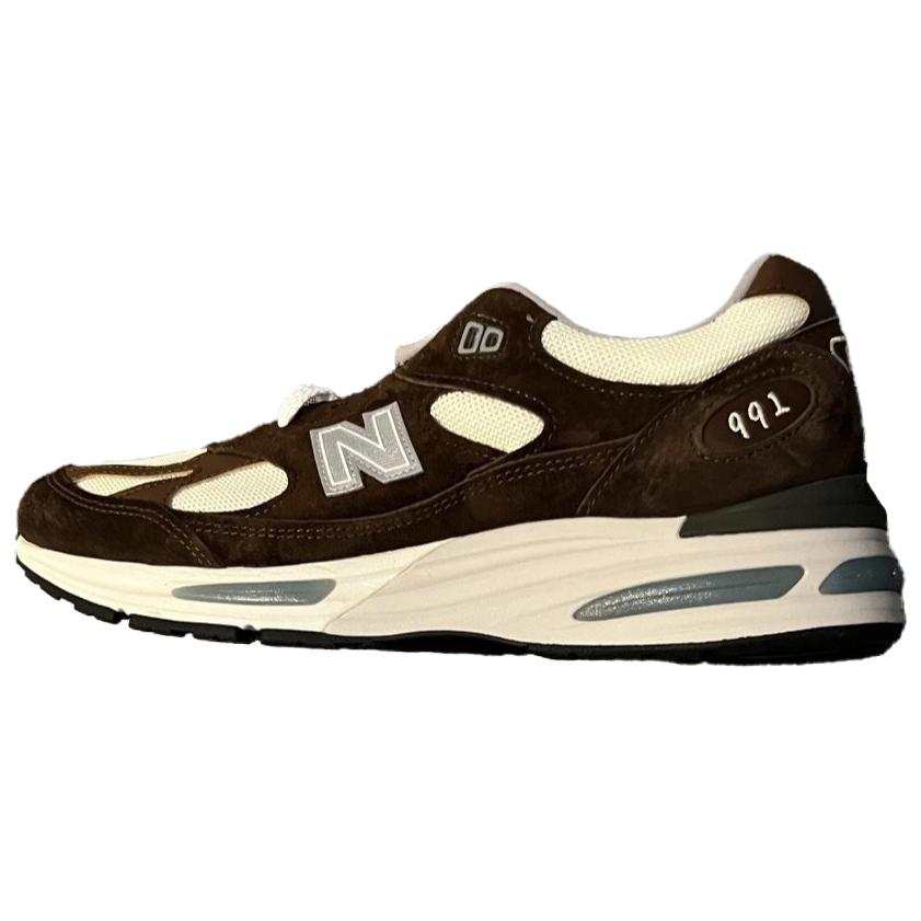 New Balance Verdy X DSM x New Balance NB 991 V2 Classic And Versatile Running Shoes Men's Brown