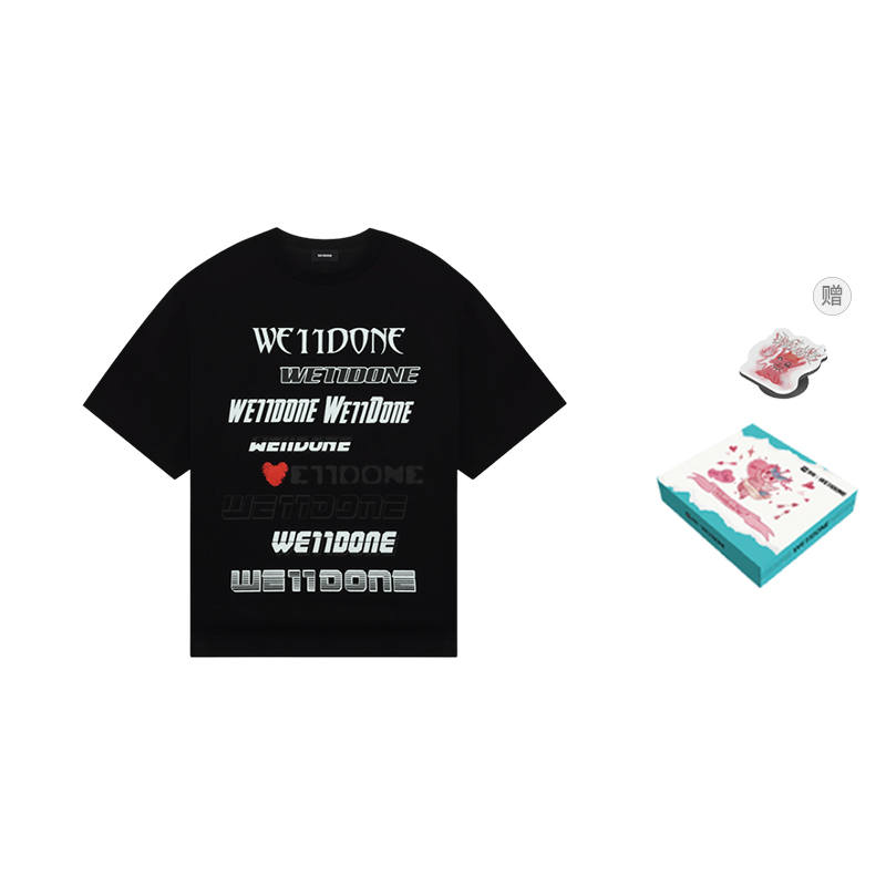 WE11DONE WE11DONE T Shirt Unisex Clothing