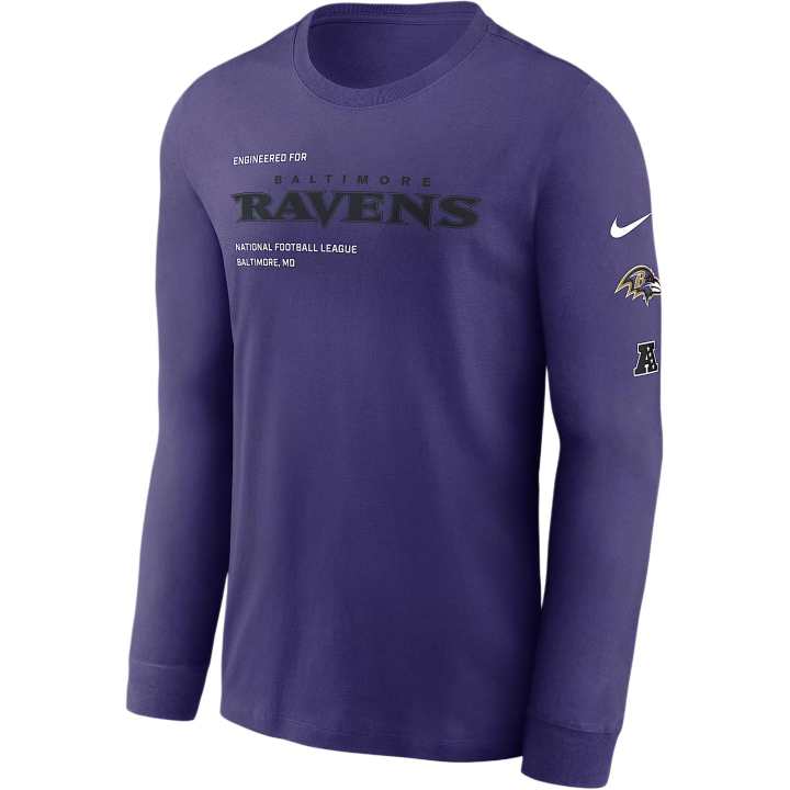 Nike Nike Baltimore Ravens Play To Win Essential Men's Nike Nfl Long-Sleeve T-Shirt