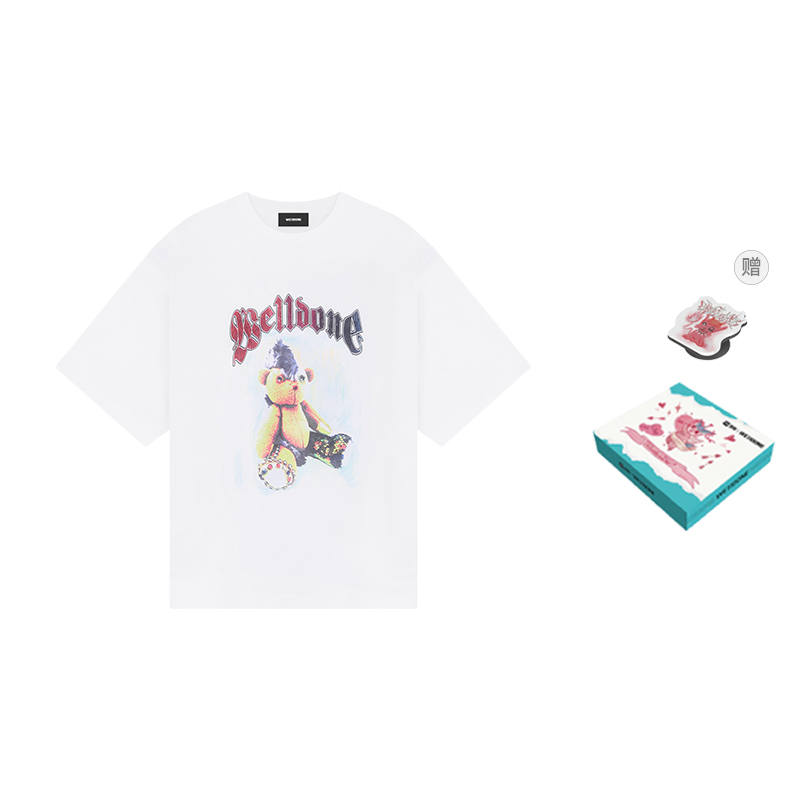 WE11DONE T Shirt Unisex Gift Box Set Included Clothing