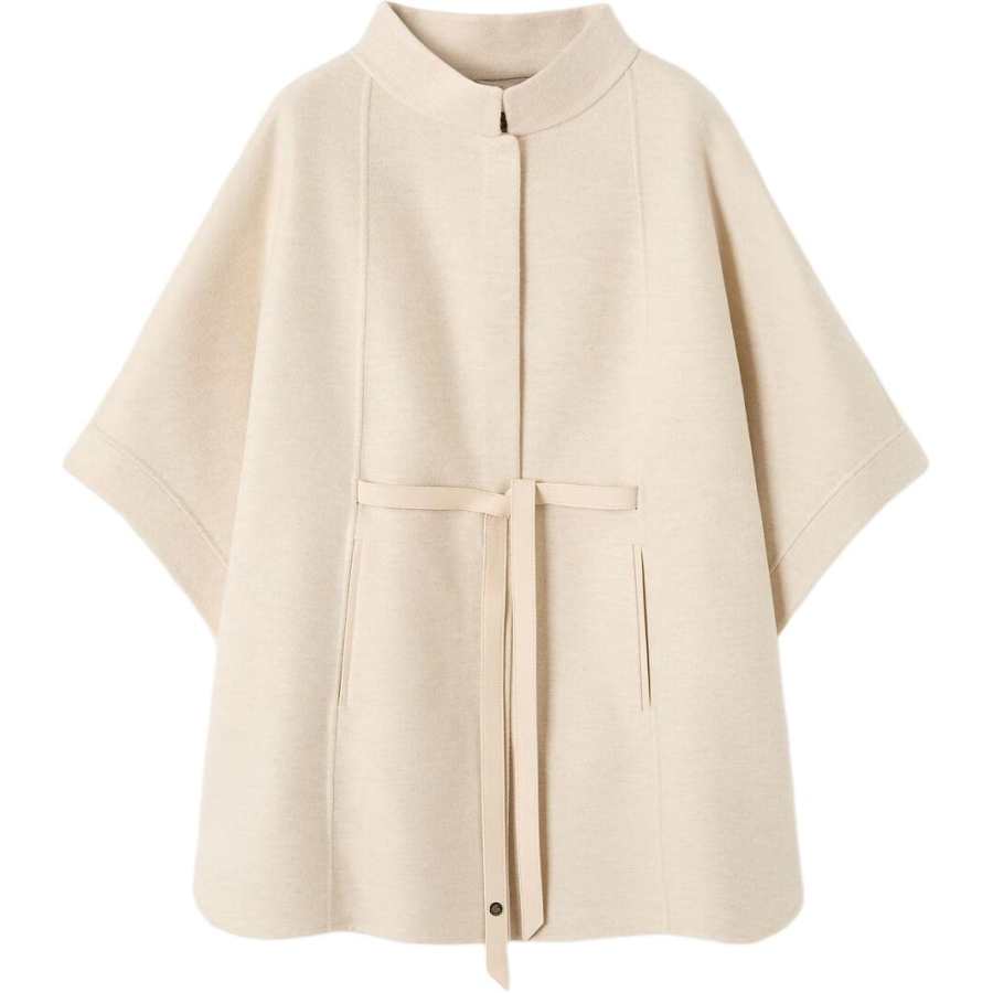 Loro Piana Cloaks Women's Light Beige Moderate