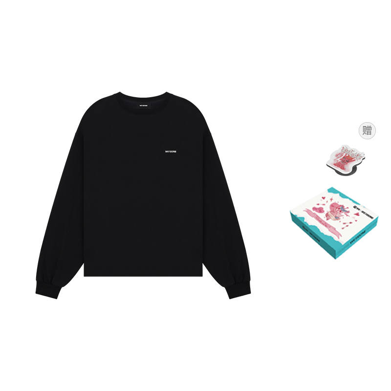 WE11DONE WE11DONE logo-embroidered long-sleeve top