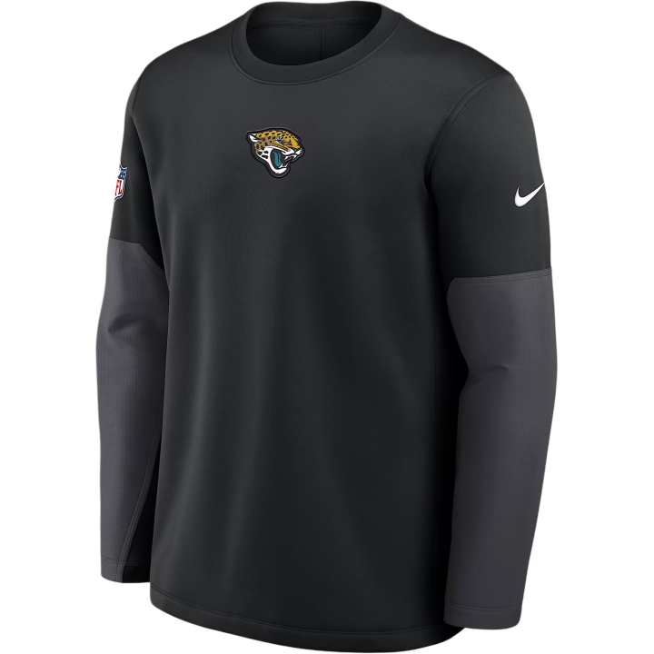 Nike Nike New York Jets Scripted To Win Sideline Coach Men's Nike Therma-FIT Nfl Long-Sleeve T-Shirt