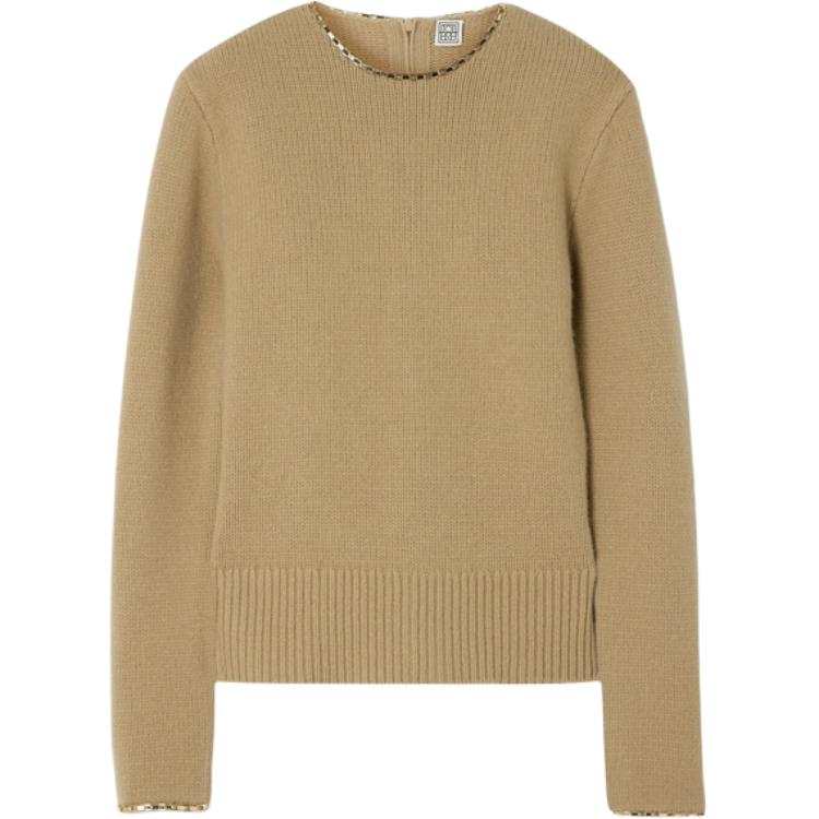 TOTEME Sweaters Women's Brown Crew Neck Moderate