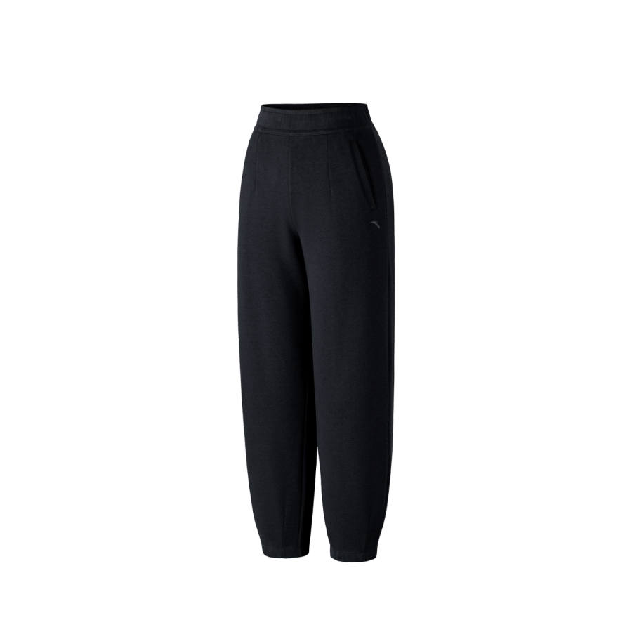 ANTA Anta Knitted Sweatpants Women's Basic Black