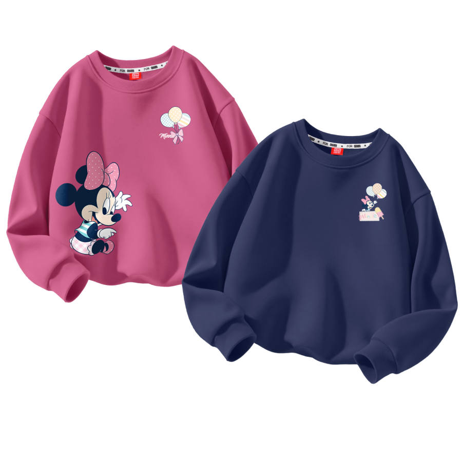 Disney Kids Sweatshirts Crew Neck Moderate
