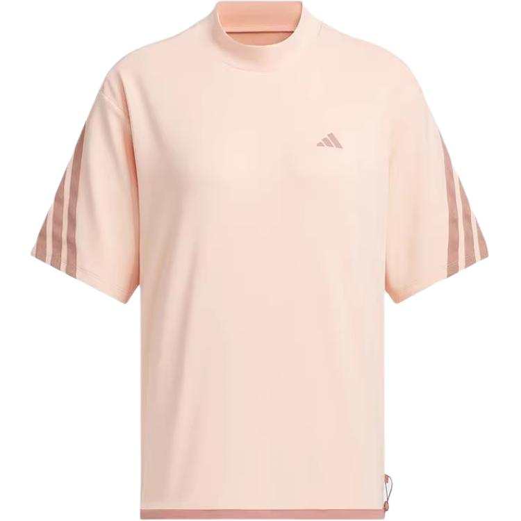 Adidas Adidas Clothing T Shirts Women's Beige Crew Neck