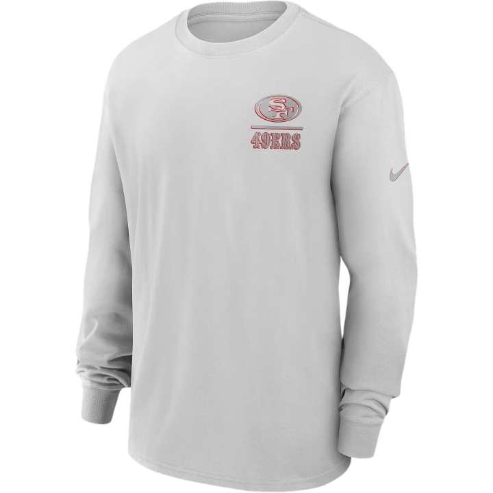 Nike Nike San Francisco 49ers Essential Heavy Max90 Men's Nike Nfl Long Sleeve T Shirt