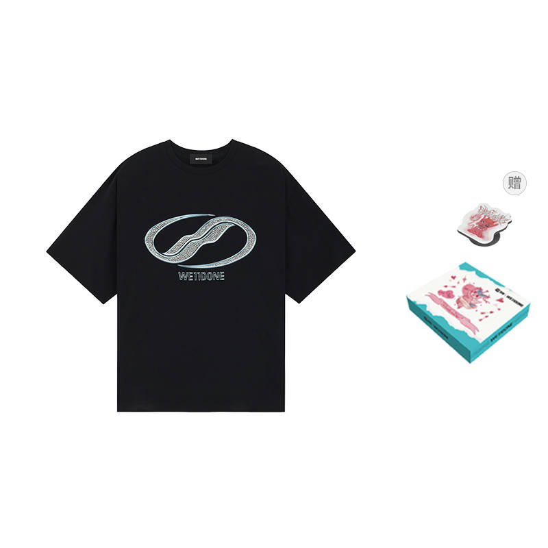 WE11DONE SS25 T Shirt Unisex Gift Box Set Included Clothing