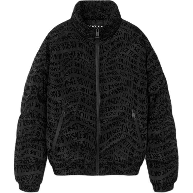Versace Jeans Couture logo-print puffer jacket