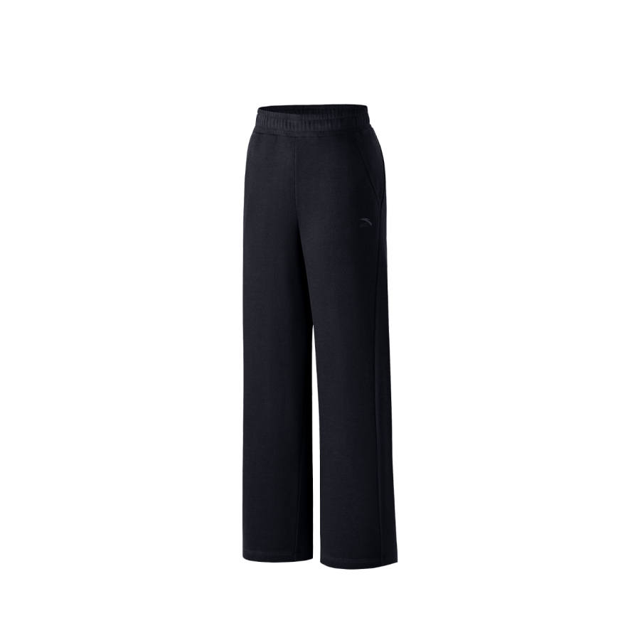 ANTA Anta Knitted Sweatpants Women's Basic Black