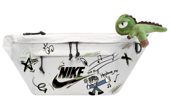 Nike Nike Fabric Fanny Pack Unisex Beige