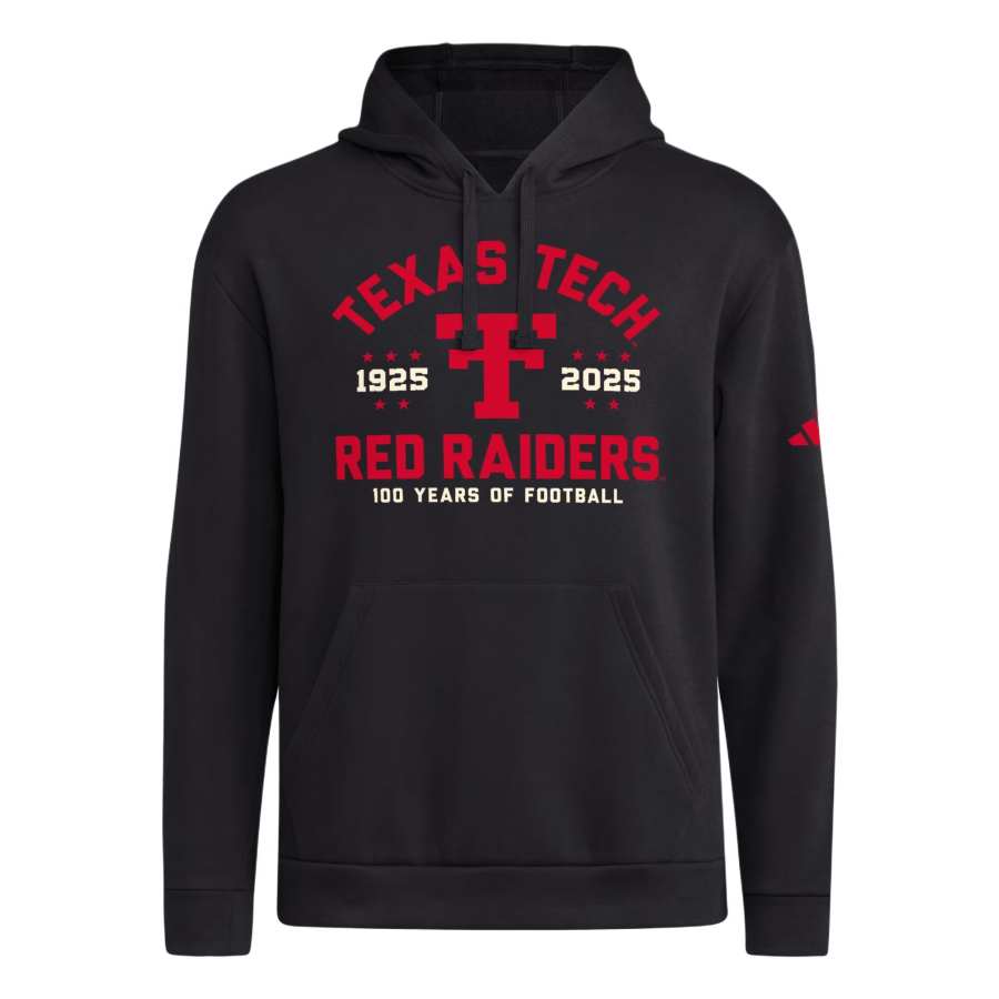 Adidas Adidas Free Shipping With AdiClub Texas Tech Red Raiders 100 Year Anniversary Fleece Hoodie