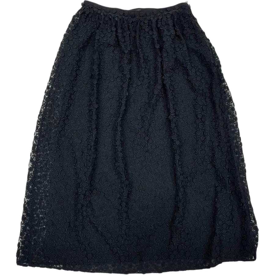 DIOR Casual Long Skirts Women's Black Moderate Midi Skirt Other